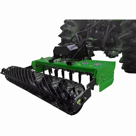 hydraulic skid steer harrow